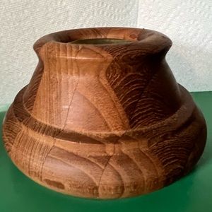 Dansk international wooden candal stick holder